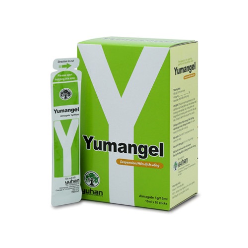 Thuốc Yumangel giúp giảm triệu chứng trào ngược thực quản Thuốc Yumangel giúp giảm triệu chứng trào ngược thực quản
