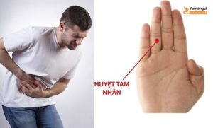 bấm huyệt chữa đau dạ dày