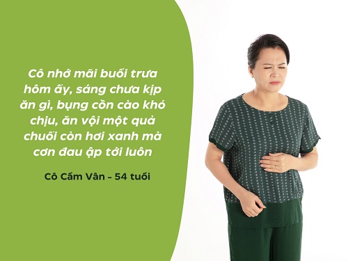 Cô Cẩm Vân: Mừng rơi nước mắt vì bệnh dạ dày đã không còn làm phiền mình!