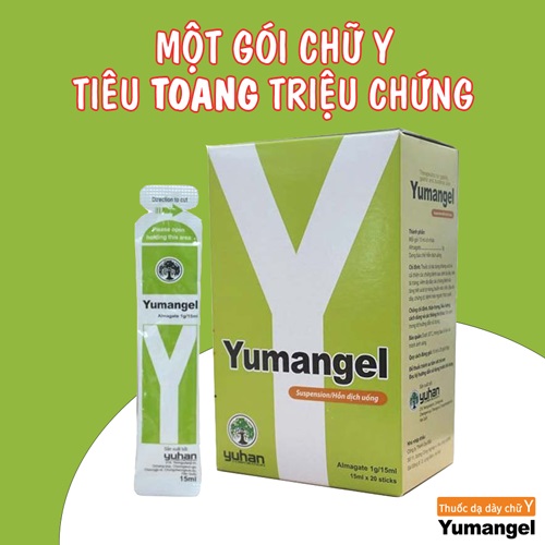 Thuốc dạ dày Yumangel giúp làm giảm nhanh cơn đau vùng thượng vị sau ăn