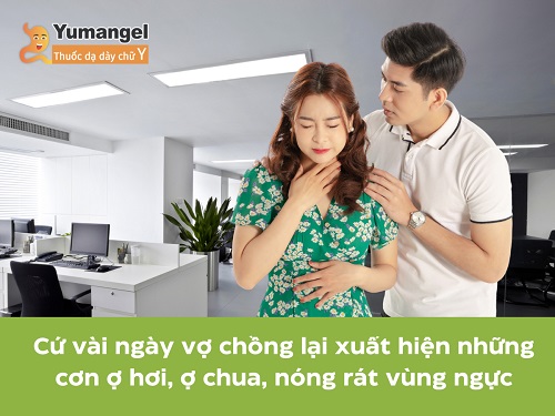 Khi áp lực đau dạ dày, hãy sử dụng Yumangel như vợ chồng anh An và chị Vy!