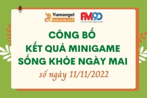 Kết quả minigam sống khỏe ngày mai