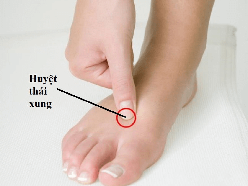 bấm huyệt chữa đầy bụng