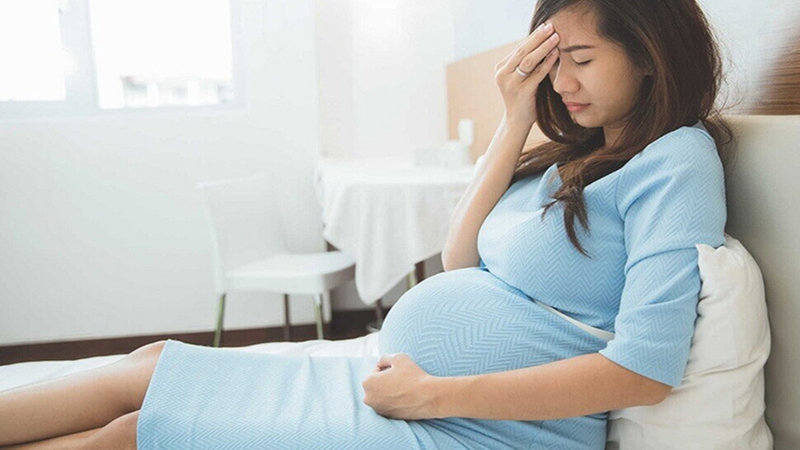 đầy bụng khi mang thai