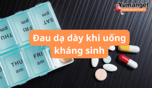 Đau dạ dày là một trong tác dụng phụ khá phổ biến sau khi uống kháng sinh