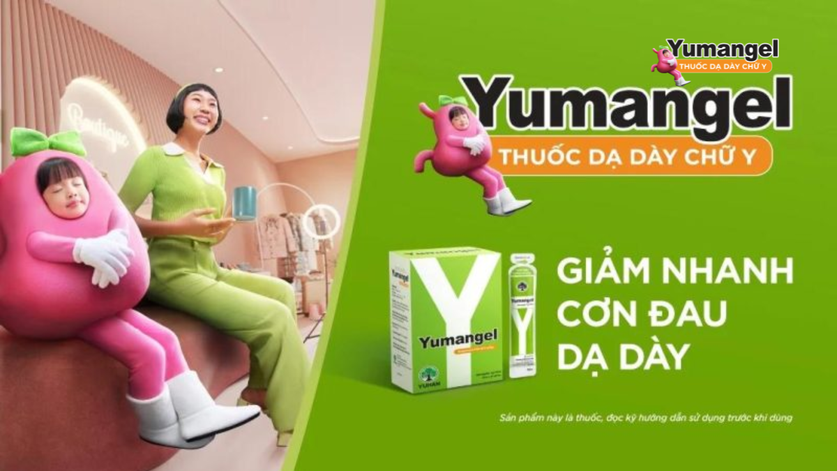 Thuốc dạ dày chữ Y giúp trung hòa axit nhanh, làm dịu cơn đau