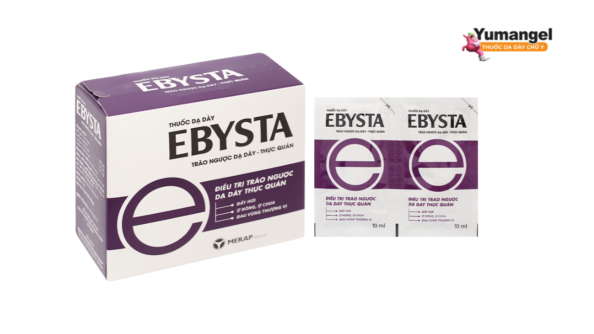 Thuốc Ebysta là sản phẩm của Công ty cổ phần tập đoàn Merap (Việt Nam)