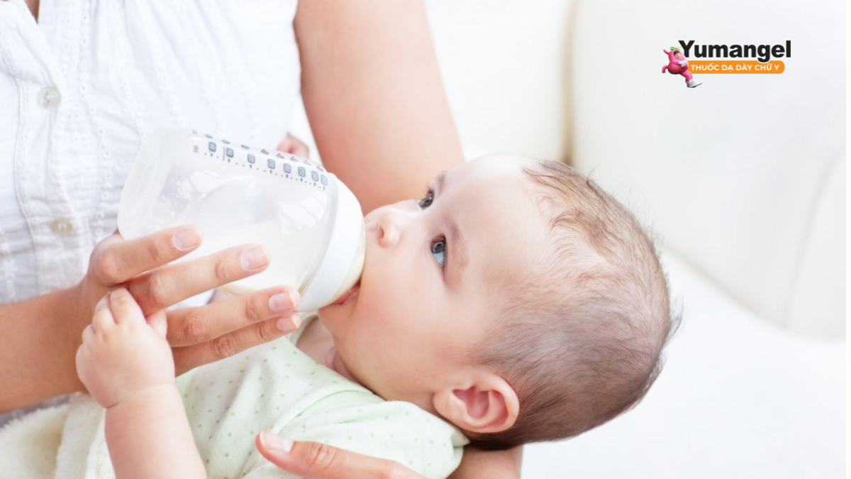 Sữa chống trào ngược cho trẻ sơ sinh cần chứa DHA, ARA, chất xơ, Taurin, Lutein, các men vi sinh…