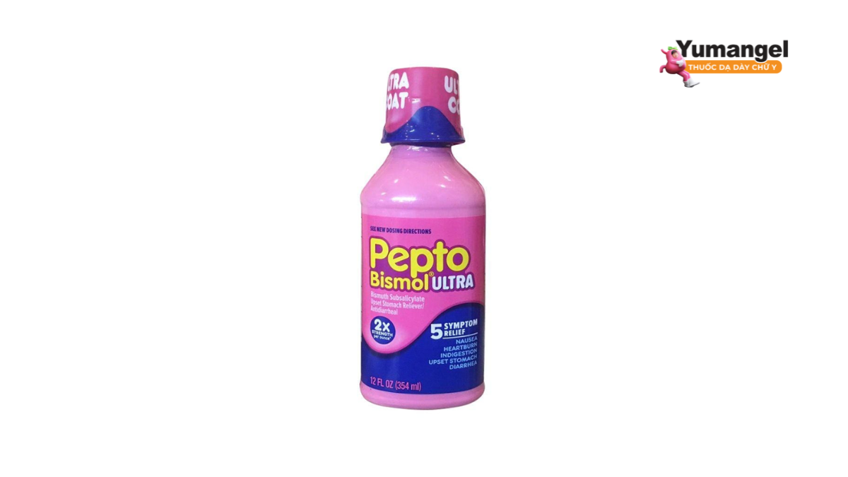 Pepto Bismol là thuốc điều trị chứng ợ nóng, buồn nôn, đầy bụng, đau dạ dày