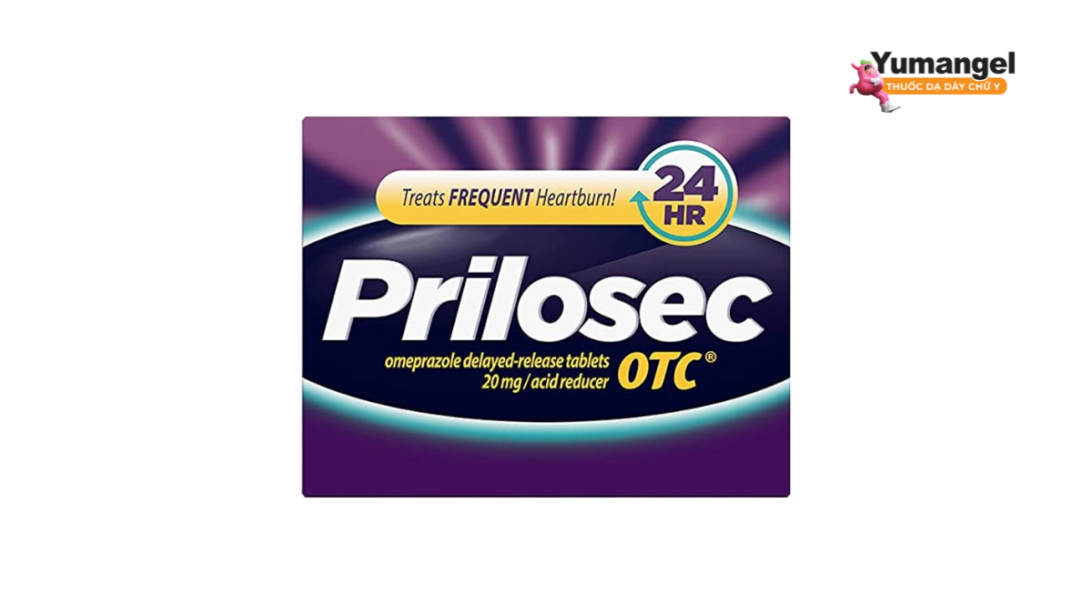 Prilosec OTC có thành phần chính là Omeprazole và muối magie