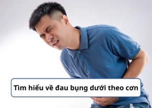 đau bụng dưới theo cơn