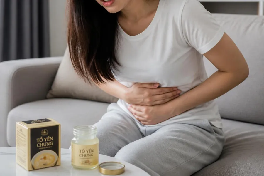 Vì sao ăn yến hoặc uống nước yến có thể bị đau bụng?