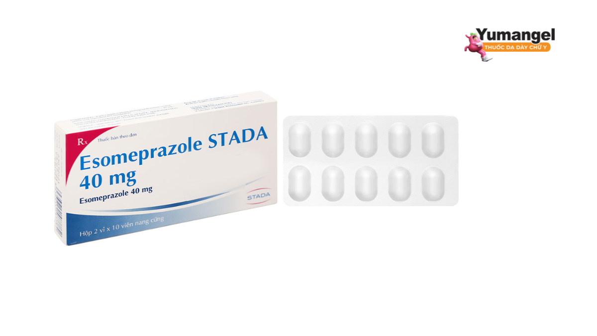 Esomeprazole là thuốc dùng để điều trị bệnh trào ngược dạ dày thực quản