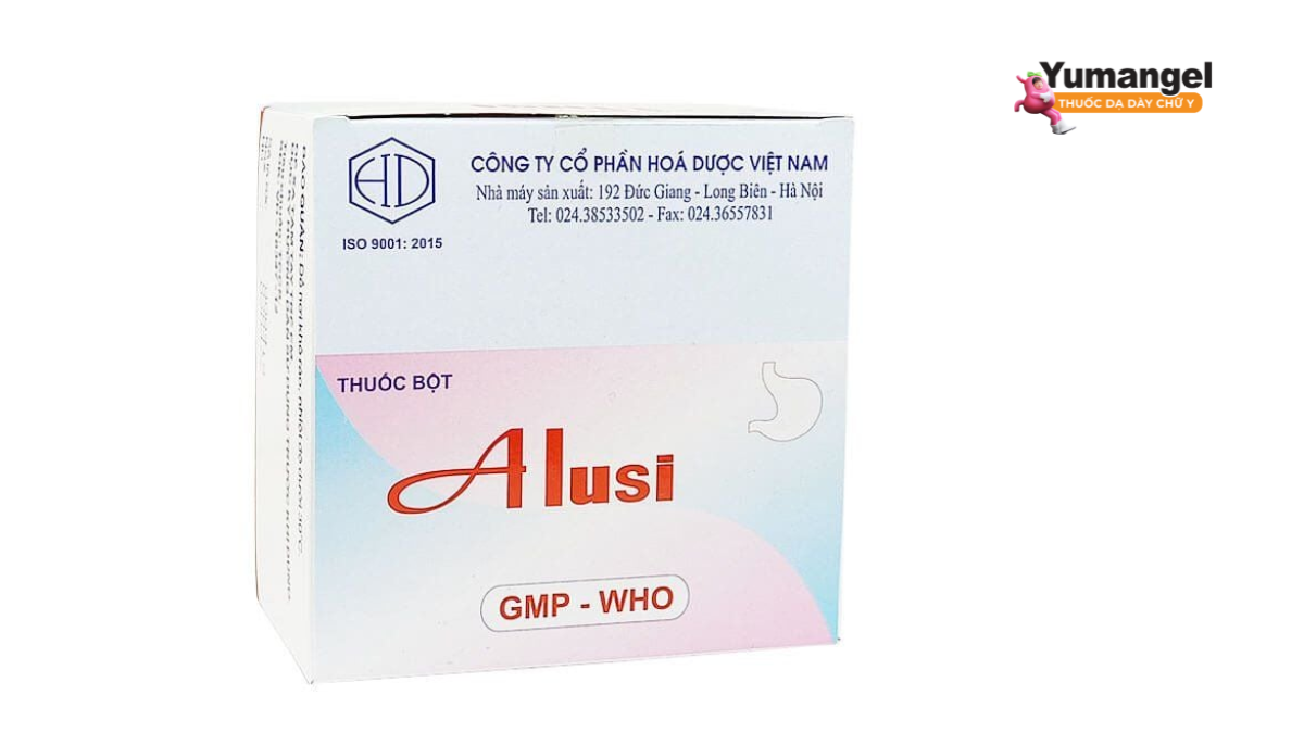 Thuốc Alusi được dùng trong điều trị bệnh về đường tiêu hóa