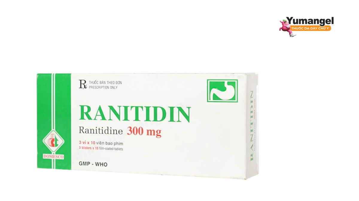 Thuốc Ranitidine có thành phần chính là Ranitidine