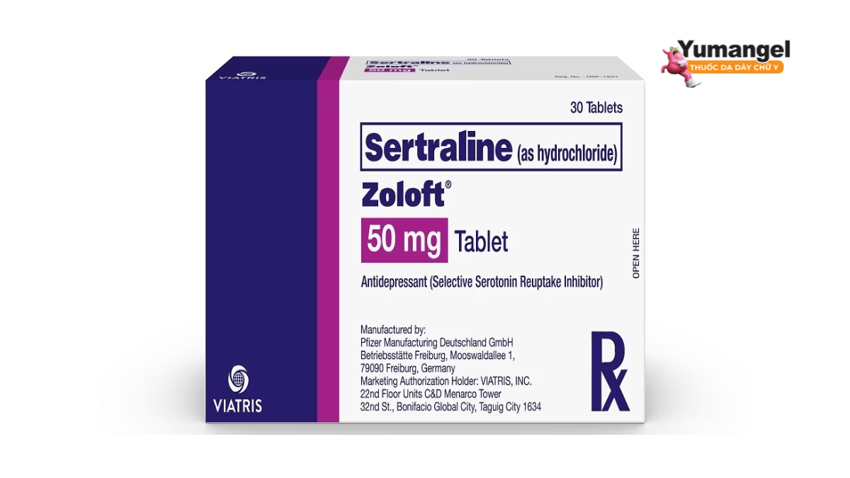 Sertraline thường được sử dụng để điều trị trầm cảm, rối loạn ám ảnh cưỡng chế