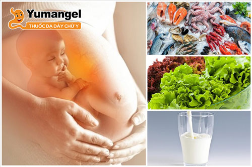 Mẹ bầu bị viêm loét dạ dày nên chú ý ăn uống và sinh hoạt khoa học hơn.