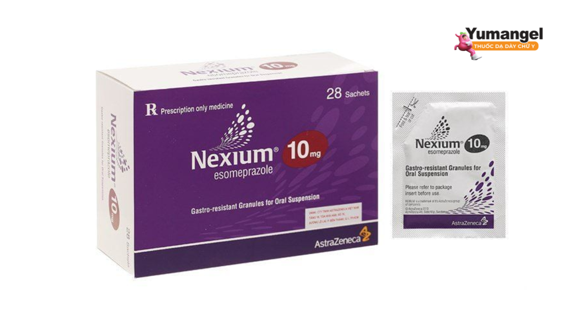 Nexium dạng cốm pha hỗn dịch uống