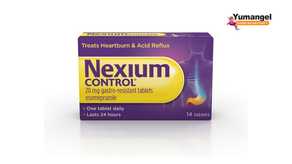 Thuốc trào ngược dạ dày Nexium có hoạt chất chính Esomeprazole