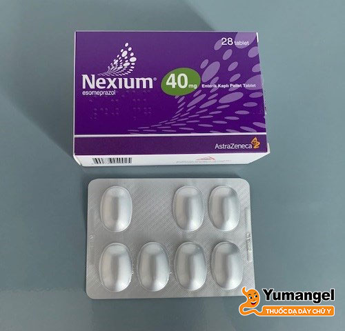 Thuốc trào ngược dạ dày Nexium: Công dụng, Cách dùng, Tác dụng phụ, Giá cả