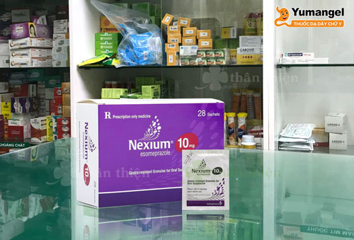 Thuốc Nexium 10mg bào chế dạng hỗn dịch uống