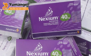 Thuốc Nexium 40mg bào chế dạng viên nén bao phim.