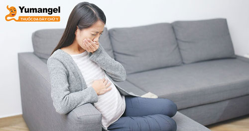 Nguyên nhân khiến mẹ bầu 3 tháng đầu bị trào ngược chủ yếu là do nồng độ hormone thay đổi và áp lực dạ dày tăng lên. 