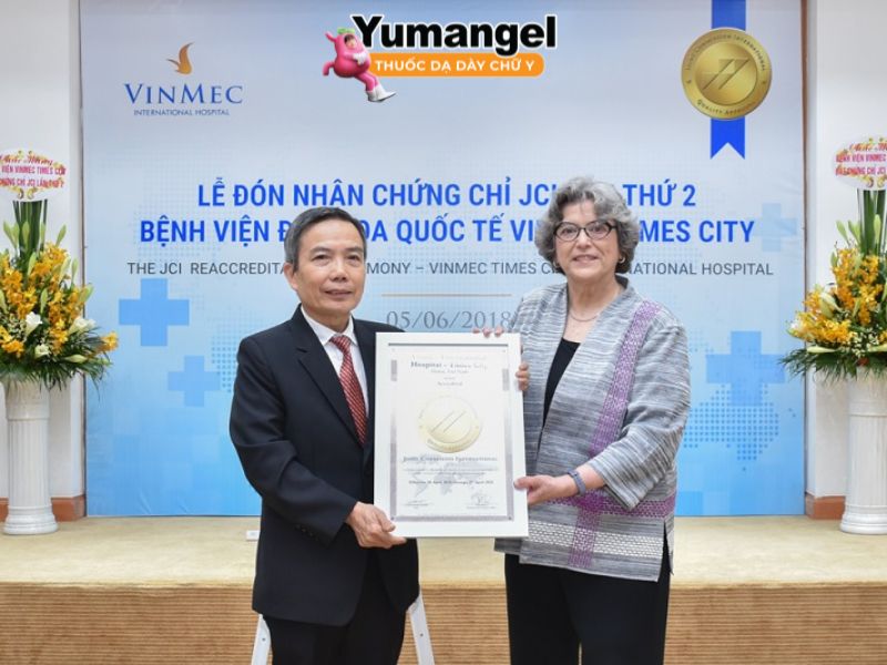 Vinmec là bệnh viện đa khoa đầu tiên tại Việt Nam đạt chứng chỉ JCI