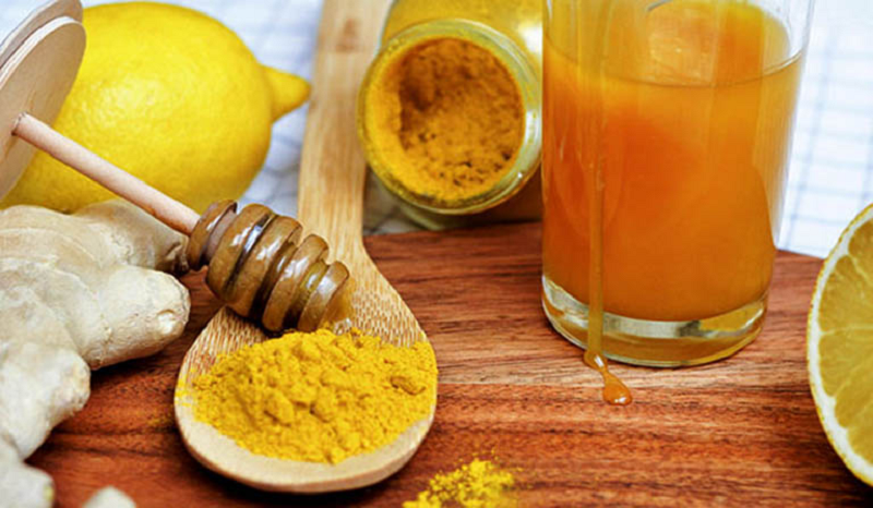 cách pha nghệ với mật ong chữa đau dạ dày