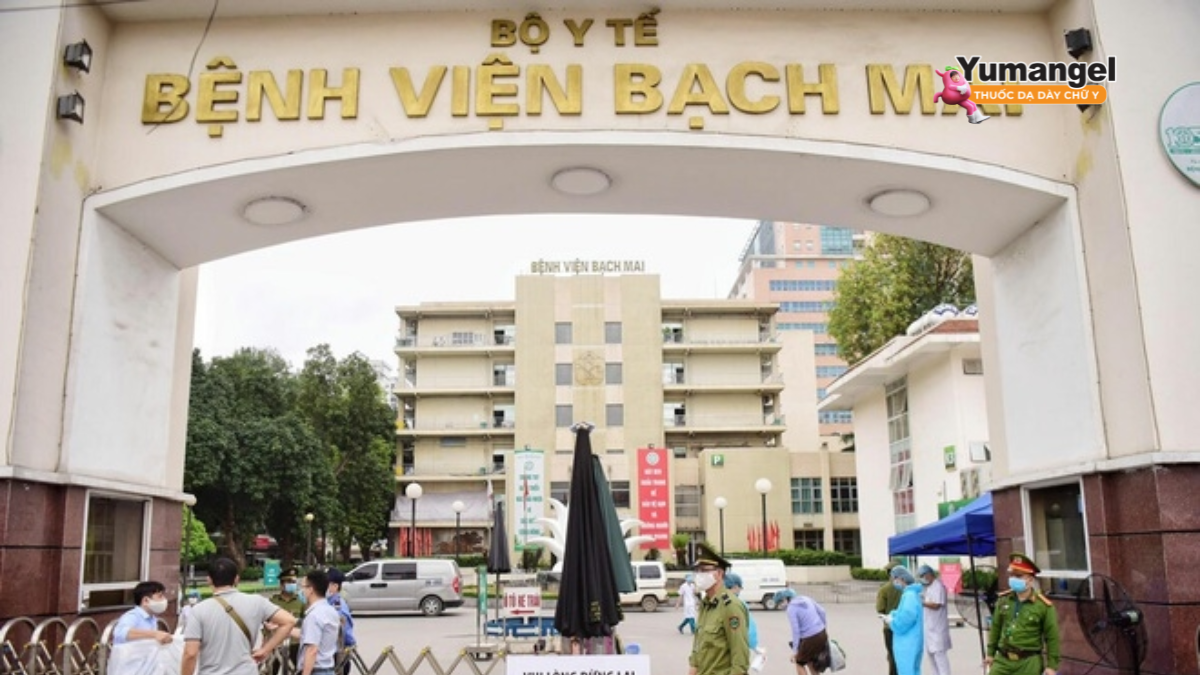 Bệnh viện Bạch Mai là một trong những cơ sở y tế đầu ngành của cả nước