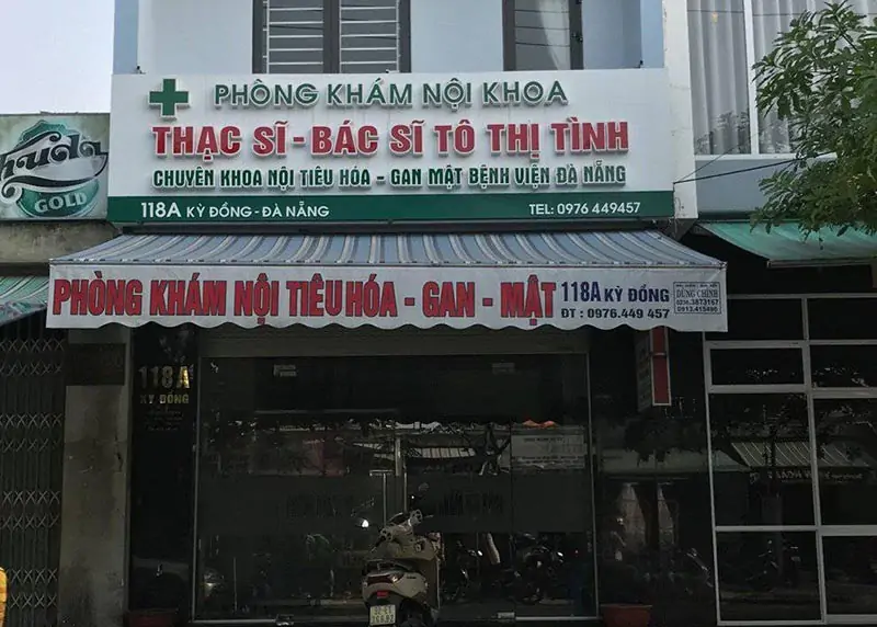 Phòng Khám ThS. BS Nội Trú Tô Thị Tình tại Thanh Khê, Đà Nẵng