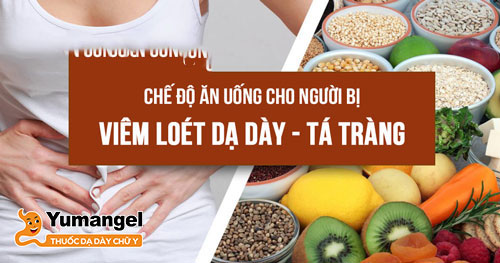 Người bị viêm loét dạ dày nên thực hiện chế độ ăn kiêng khi mắc bệnh để giúp giảm các triệu chứng, ngăn ngừa các cơn đau  bùng phát và vết loét mới hình thành.