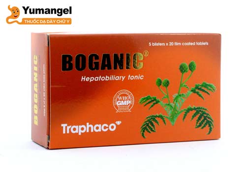 Thuốc Boganic có tác dụng bổ gan, giải độc gan và hạ men gan. 