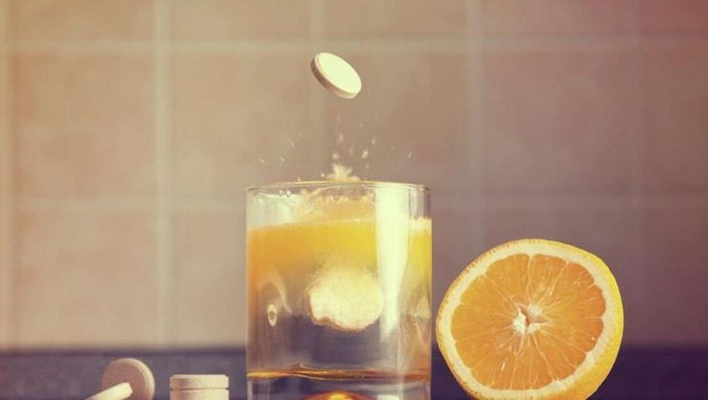 Uống C sủi có hại dạ dày không