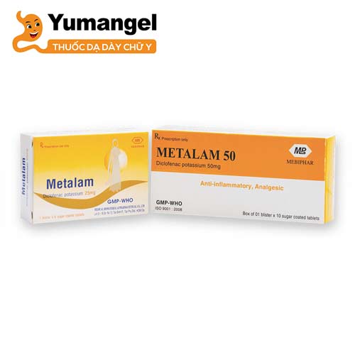 Thuốc đau bụng kinh Metalam