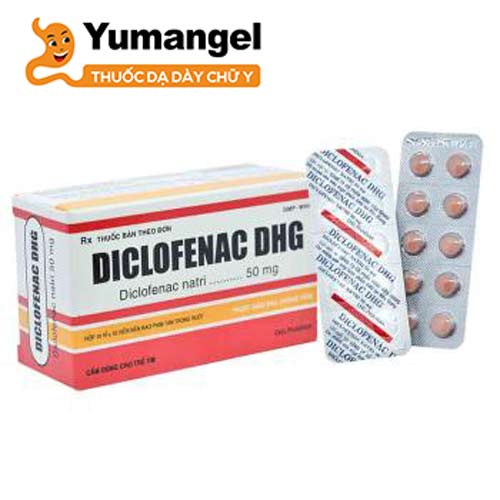 Thuốc đau bụng kinh không hại dạ dày Diclofenac