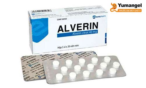 Thuốc giảm đau bụng kinh Alverin