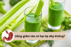 Uống cần tây có hại dạ dày không