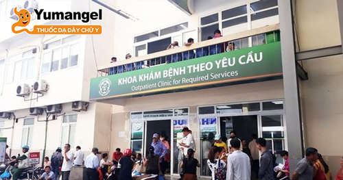 Khoa khám bệnh II (khám theo yêu cầu) của Bệnh viện Chợ Rẫy. 