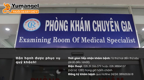 Phòng khám chuyên gia của Bệnh viện Chợ Rẫy.