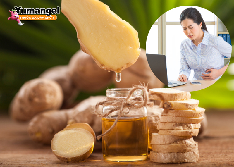 Gừng chứa gingerol, một hợp chất có tác dụng chống viêm và kháng khuẩn. 