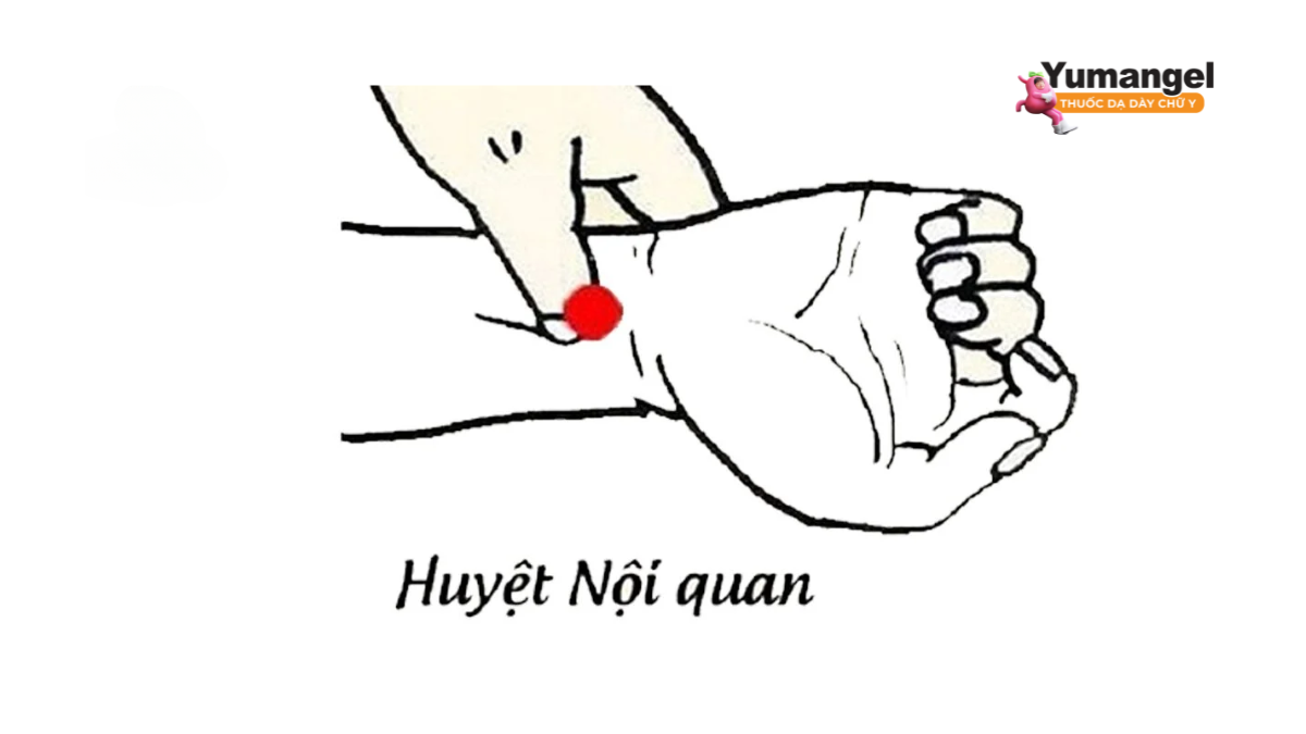 Huyệt nội quan (PC6)