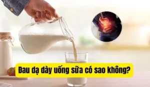 Đau dạ dày có nên uống sữa khi đói không?