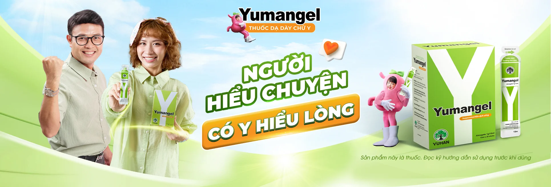 Banner Yumangel trên PC tháng 8