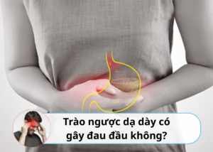 trào ngược dạ dày có gây đau đầu không