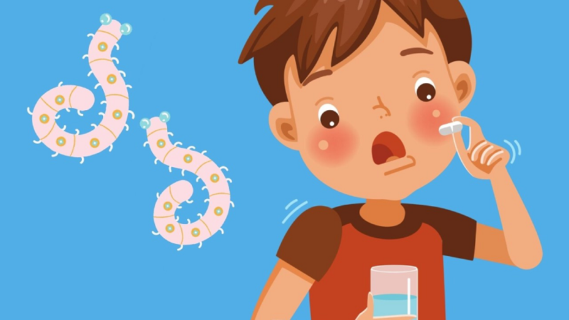 bị đau dạ dày có tẩy giun được không