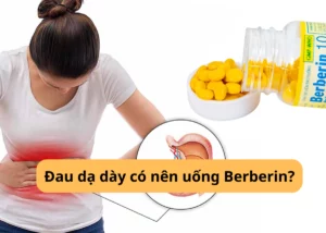 đau dạ dày có nên uống berberin