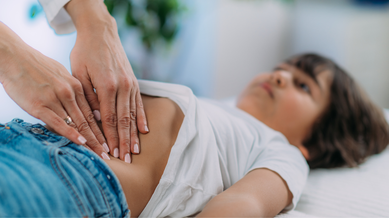 các vị trí đau bụng