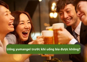 uống yumangel trước khi uống bia được không