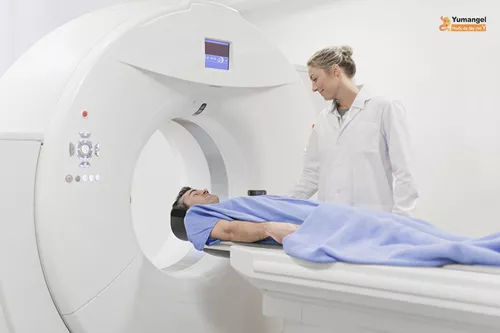 Chẩn đoán bệnh sa dạ dày bằng phương pháp chụp MRI.
